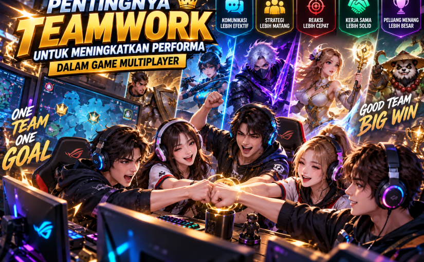 Pentingnya Teamwork untuk Meningkatkan Performa dalam Game Multiplayer